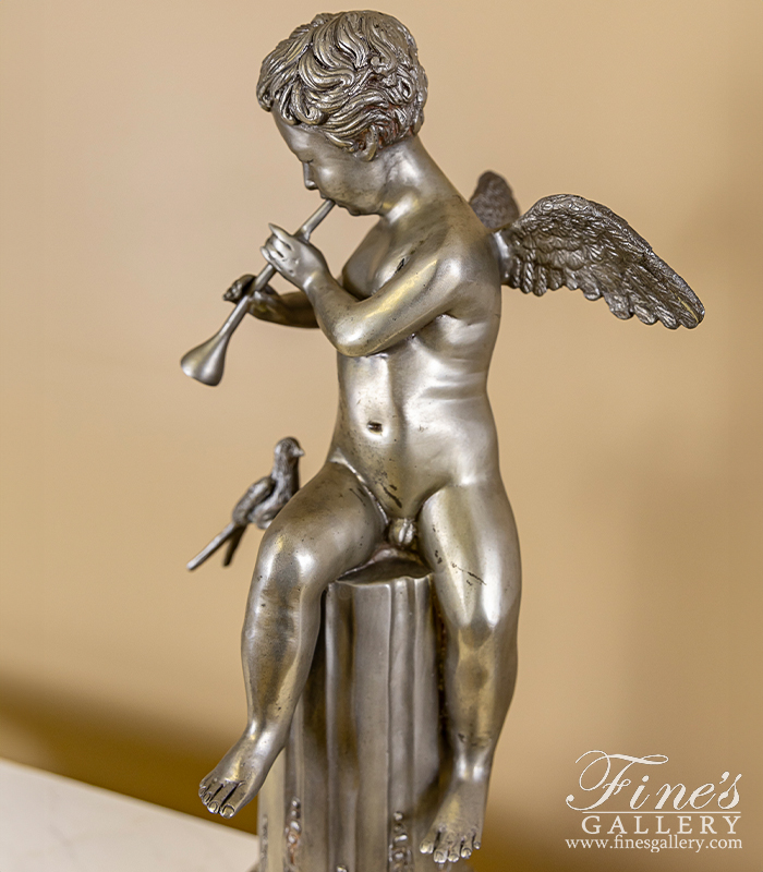 Bronze Statues  - Bronze Cherub Pair - BS-1614